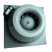 Vortice CA 150 MD E W centrifugális fémházas csőventilátor szerelőlappal