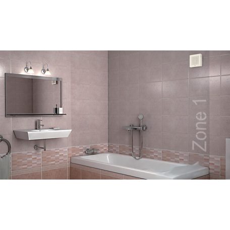 Vortice ME 100/4" LL T Punto Evo PRÉMIUM fehér színű fürdőszoba, wc ventilátor, időkapcsolóval, előkésleltetéssel, IP45