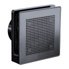 Vortice ME 100/4" LL T Punto Evo PRÉMIUM fekete színű fürdőszoba, wc ventilátor, időkapcsolóval, előkésleltetéssel, IP45
