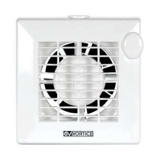   Vortice M120/5 A axiális kisventilátor, automata zsaluzattal
