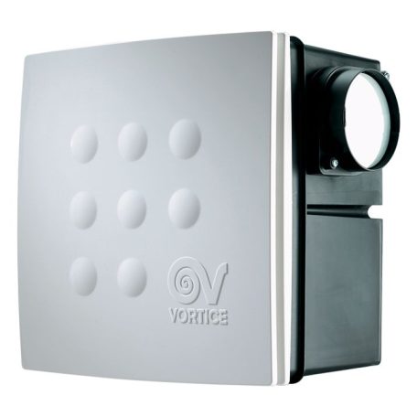 Vortice Micro 100 I T HCS radiális kisventilátor süllyesztett házzal, állítható időkapcsolóval, páraérzékelővel