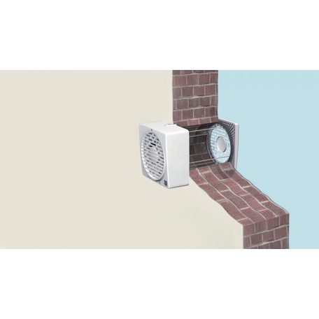Vortice Vario 150/6 AR LL S ablakventilátor, megfordítható szállítási iránnyal