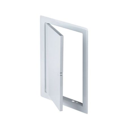 Awenta DM84 fém szervizajtó 150X300 mm, fehér színben