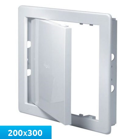 Awenta DT14 műanyag szervizajtó 200X300 fehér színben