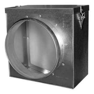   FKO160 fém szűrődoboz EU4-es szűrővel, gumitömítéssel