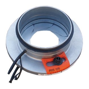 Irisz szabályzó horganyzott acélból NA125