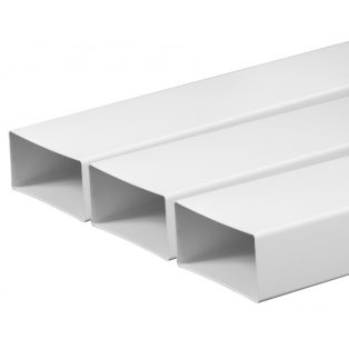 Awenta KP120-15 lapos PVC légcsatorna 60X120mm/1,5 m