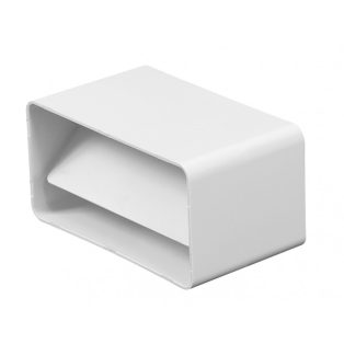   Awenta KP120-22 lapos csatorna 60X120 mm csőtoldó idom visszacsapó szeleppel 