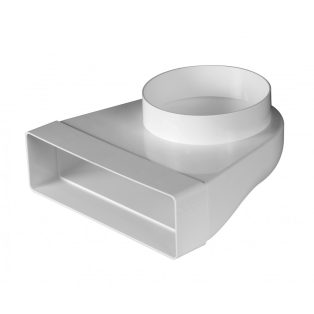   Awenta KP204-23/125 lapos csatorna 60X204/NA125 mm függőleges átalakító idom