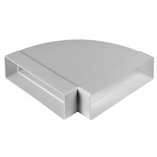   Awenta KP204-24 lapos csatorna 60X204 mm 90-fok vízszintes könyök idom 