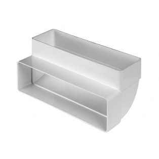   Awenta KP204-25 lapos csatorna 60X204 mm 90-fok függőleges könyök idom