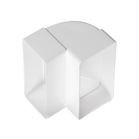 Awenta KP55-25 lapos csatorna 55X110mm 90-fok függőleges könyök idom