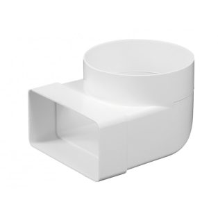   Awenta KP75-23 lapos csatorna 75X150 mm függőleges átalakító könyök idom 
