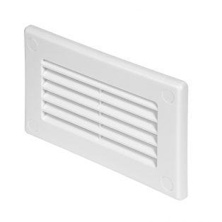   Awenta KP75-30 lapos csatorna 75X150 mm végrács, fehér színben