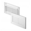   Awenta KP75-30 lapos csatorna 75X150 mm végrács, fehér színben