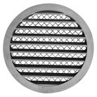 KWO400 alumínium fali rács, rovarhálóval