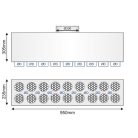 RPD 18-as horganyzott acél osztódoboz 75 mm-es leágazásokkal
