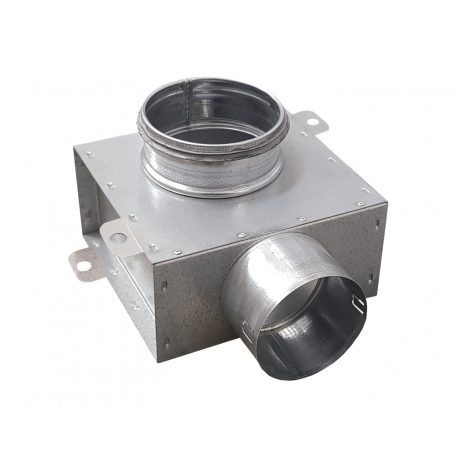 SR-TK1 horganyzott acél szelepfogadó, NA100 rövid csonkkal, 1x75mm