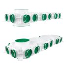 Awenta PRO VCB160/200-16 antibakteriális PVC szintekközti osztódoboz 75-mm rendszerekhez