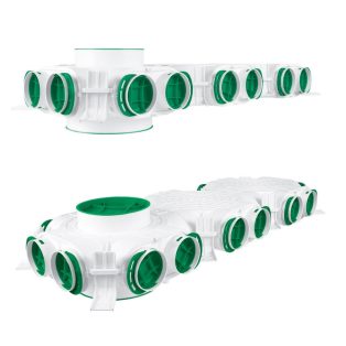   Awenta PRO VCB160/200-16_90 antibakteriális PVC szintekközti osztódoboz 90-mm rendszerekhez