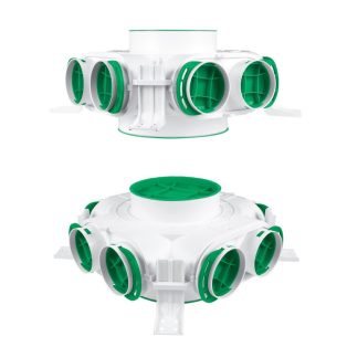   Awenta PRO VCB160/200-8_90 antibakteriális PVC szintekközti osztódoboz 90-mm rendszerekhez