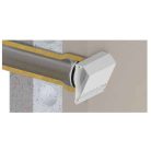 AwentapPRO VCSM200I beszívó oldali fém fali rács, rovarhálóval, INOX NA200