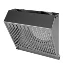 AwentapPRO VWSM160I kifúvó oldali fém fali rács, rovarhálóval, INOX NA160