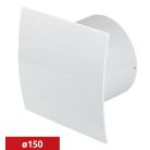 Awenta Escudo WEB150T kisventilátor, időkapcsolóval, fehér előlappal