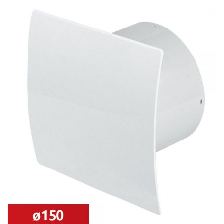 Awenta Escudo WEB150T kisventilátor, időkapcsolóval, fehér előlappal