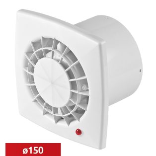   Awenta Vega WGB150H kisventilátor, fehér színben, időkapcsolóval, páraérzékelővel