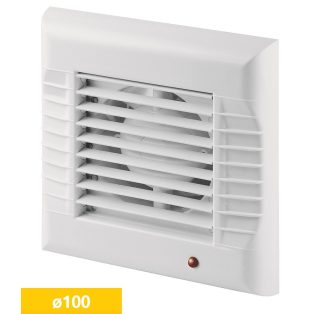   Awenta A-Matic WM100T kisventilátor, elektromos zsaluzattal, időkapcsolóval