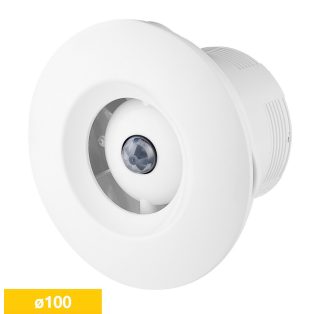   Awenta Orbit WXO100F kisventilátor fényérzékelővel, állítható időkapcsolóval