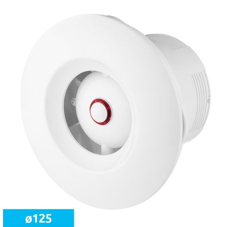 Awenta Orbit WXO125H kisventilátor, páraérzékelővel, időkapcsolóval
