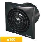 Awenta Silence WZ100H CZ kisventilátor, páraérzékelővel, időkapcsolóval, FEKETE színben