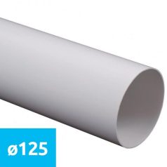 PVC csővek, idomok 125mm-es átmérővel